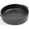 Zapekacia a servírovacia misa Pure 25 cm, čierna