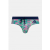 Plavky adidas Performance x Tom Daley zelená farba, JV7219 39 1/3