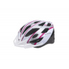 Cyklistická prilba WISTA HardShell biela/ružová L/XL (58-61cm)