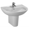 Laufen Pro - Umývadlo, 600 mm x 480 mm, 1 otvor na batériu, biela H8109520001041