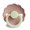 CUMLÍK FRIGG DAISY NIGHT BLUSH, 0-6M, SILIKÓN