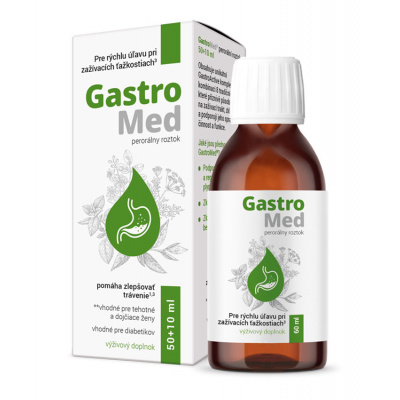 GastroMed perorálny roztok 50+10 ml