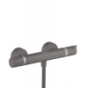 HansGrohe Ecostat Comfort - Termostatická sprchová batéria, kefovaný čierny chróm 13116340