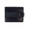 Pánska peňaženka s RFID ochranou a patentkou – čierna