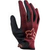 FOX cyklo rukavice RANGER dámske dark maroon - M