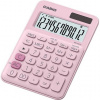 Casio Kalkulačka MS 20 UC PK, ružová, dvanásťmiestna, duálne napájanie