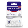 Hansaplast ULTRA SENSITIVE XL extra soft náplasť, 5x7,2 cm 1x5 ks, 9005800339849
