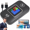 MOBILNÝ WIFI ROUTER NA SIM KARTU 4G LTE 150Mbps 3000MAH ČIERNY