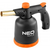 Neo Tools Plynový hořák na 190g kartuše, piezoelektrické zapalování, 360 stupňů, pro provoz v jakékoli poloze