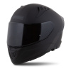 Cassida Moto přilba Aero Solid černá matná/šedá (Velikost: XXL (63-64))
