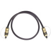 Toslink digitálny audio prepojovací kábel Oehlbach 6080, [1x Toslink zástrčka (ODT) - 1x Toslink zástrčka (ODT)], 0.50 m, sivá; 6080
