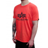 Alpha Industries Basic T-Shirt Radiant Red tričko pánske Veľkosť: M, Farba: červená