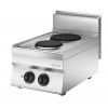 BARTSCHER Elektrický sporák 2 platničky, 400x650x295 mm | BARTSCHER, 650 Snack