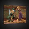 Obraz na plátne obdĺžnik - OB1708 - Disney Na vlásku 100cm x 75cm - O1