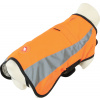 oblečok bunda pre psov reflexný oranžová 60cm Zolux