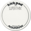 Aquarian STKP1 Super Thin Single Kick Pad Úderová nálepka na basový bubon