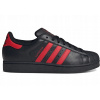 Adidas Superstar II čierne červené pánske IH4172 40 2/3