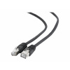 Gembird PP6-3M-BK patch RJ45 , cat. 6, FTP, 3m, čierný