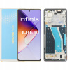 LCD DISPLEJ PRE INFINIX NOTE 40 X 6853, ZLATÝ RÁMČEK, ORIGINÁL