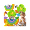 VIGA Drevené dúhové puzzle bloky Montessori