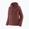 Dámska softshellová bunda Patagonia R2 CrossStrata Hoody dark ruby