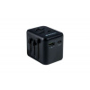 VERBATIM Cestovný adaptér, univerzálny, USB-A(QC 3.0)/USB-C(PD20W)2xUSB, VERBATIM 