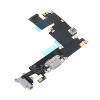 AppleMix Napájací a dátový konektor s flex káblom + audio konektor + GSM anténa pre Apple iPhone 6 Plus - sivá - kvalita A+
