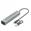 i-Tec C31HUBMETAL703
