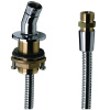 HANSGROHE priechodka sprchy pre montáž na okraj vane, chróm, 28307000