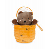 Plyšový medveď bábkové divadlo Ted Bear Kachoo Kaloo prekvapenie v úli 25 cm pre najmenších od 0 mes