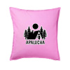 Apalucha chalupa - Vankúš 50x50 - 50x50 - Iba poťah ( Ružová )