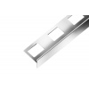SP21 schodová lišta T ACARA, STEP, nerez V2A, 10+13 mm, 3 m