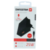 Napájací adaptér Swissten pre samsung super rýchle nabíjanie 25 W + dátový kábel usb-c/usb-c 1,2 m čierny