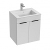 Jika Skrinka Cube s umývadlom 55 cm, biely lesk H4536111763001