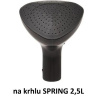 Prosperplast s.r.o. Náhradné sitko - ružica na krhlu Spring 4,5L čierne