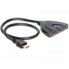 Delock HDMI 3 - 1 obojsmerný Switch / Spliter (87619)