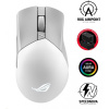 ASUS myš ROG GLADIUS III Wireless Aimpoint White (P711), RGB, Bluetooth, bílá 90MP02Y0-BMUA11