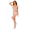 Obsessive Obsedantný bodystocking G330 Farba: Biela, Veľkosť: XL/2XL