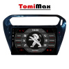 TomiMax Peugeot 301 Android 14 autorádio s WIFI, GPS, USB, BT HW výbava: 4 Core 2GB+32GB LOW