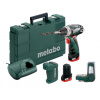 Aku vŕtačka Metabo PowerMaxx BS basic set