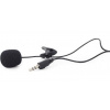 GEMBIRD Clip-on 3.5 mm microphone, black MIC-C-01
