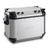 GIVI GIVI BOČNÉ KUFRE TREKKER OUTBACK STRIEBORNÉ 48L ĽAVÝ + 37L PRAVÝ OBKN4837APACK2