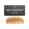 Percy Nobleman Beard Care drevený hrebeň na bradu