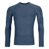 Ortovox Pánske merino tričko 230 Competition long sleeve petrol blue veľkosť XL