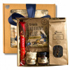DARČEKOVÝ SET ČAJ A GRANOLA | ELEGANTNÝ BOX S MEDOM A SLADKOSŤAMI
