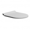 WC sedadlo GSI SLIM, biely mat/chróm MS86CSN09