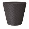 PlasticFuture Kvetináč Mini Matuba tmavosivý, 34,8 cm