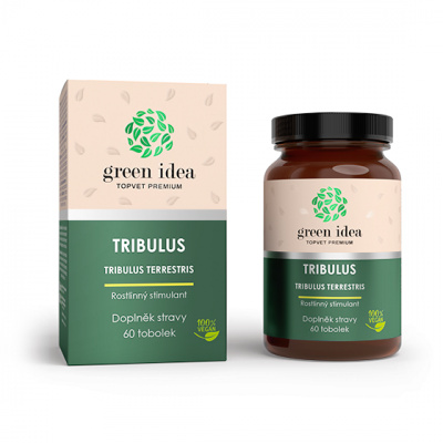 Tribulus bylinný extrakt 60 ks Topvet GREEN IDEA