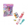 MaDe Súprava korálikov na zaplietanie do vlasov s príslušenstvom na batérie 25,8 x 5,2 x 5,2 cm