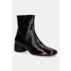 Kožené členkové topánky Vagabond Shoemakers LIVIA bordová farba, na podpätku, 6056-060-38 6056.060.38 EUR 40